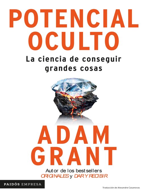 Title details for Potencial oculto (Edición Colombiana) by Adam Grant - Available